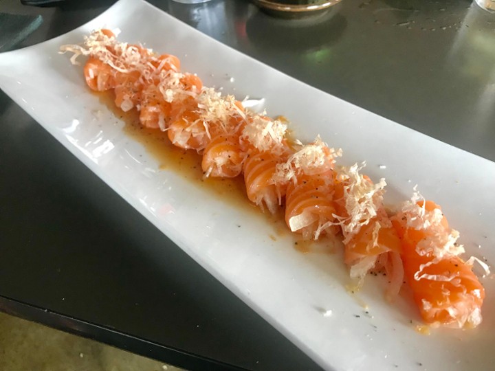 Ponzu Salmon Sashimi