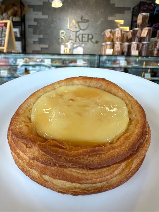 Cream Caramel Danish