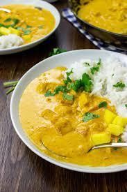 Yellow curry lunch