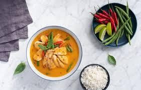 red curry dinner