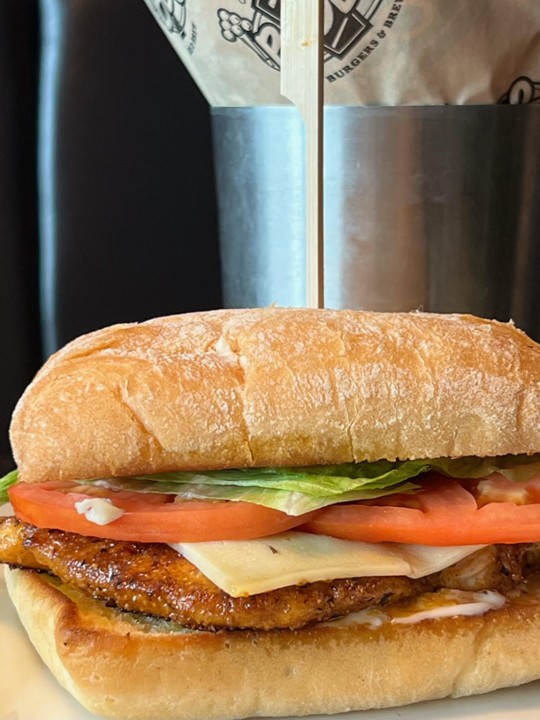 Cajun Chicken Burger