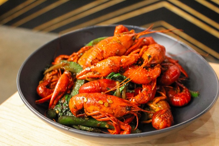 Pad Kra Pao Crawfish (1lb)