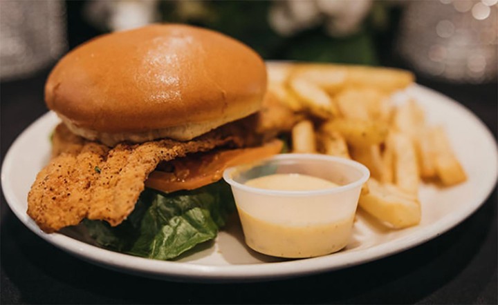 Catfish Sandwich & Fries