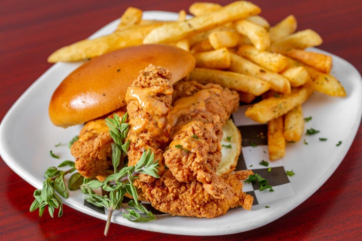 Crispy Chicken Sandwich & Fries