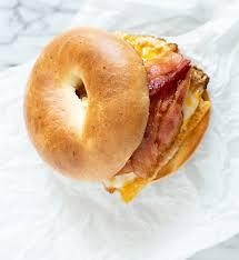 Bacon Egg & Cheese on Bagel