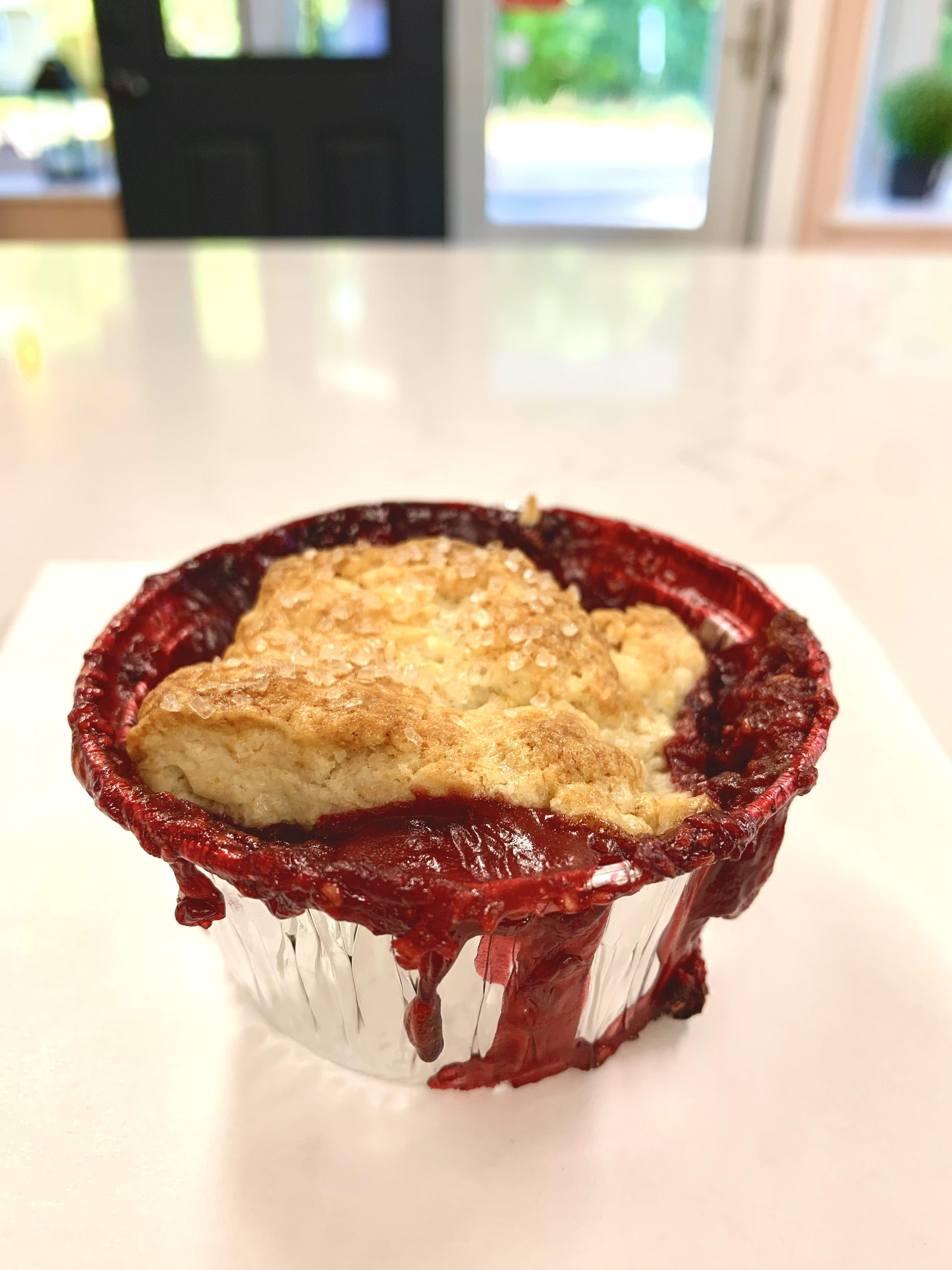 Raspberry Cobbler