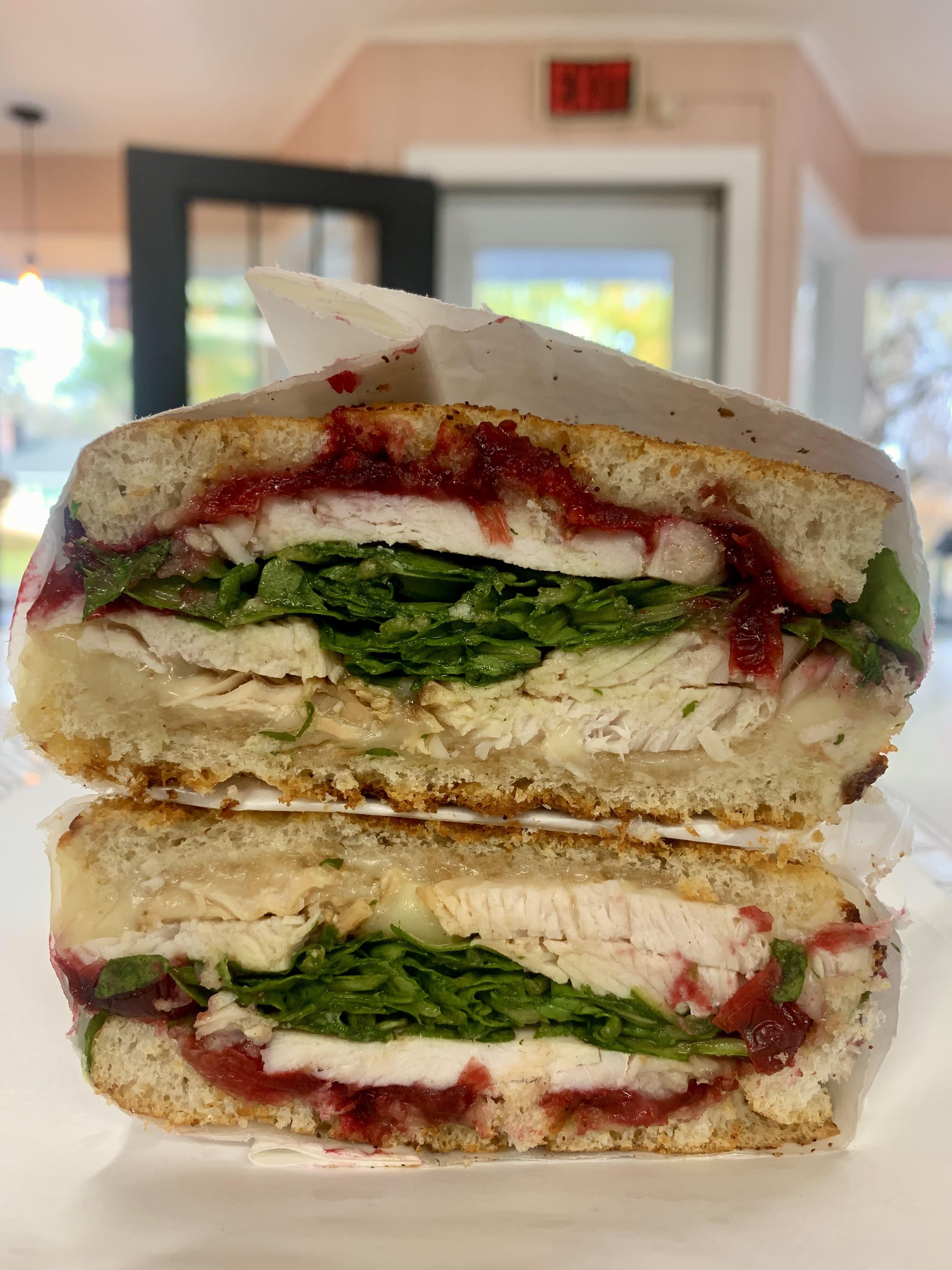 Focaccia Panini- Thanksgiving