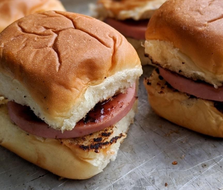 Tommy's Smoked Bologna Sliders
