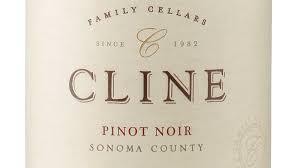 Cline Pinot Noir Bottle
