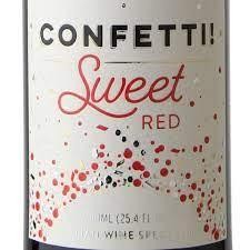Confetti Sweet Red Bottle-Lounge/Cooler