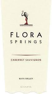 Flora Springs Napa Cabernet Bottle