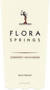 Flora Springs Napa Cabernet Bottle-Cellar/Lounge