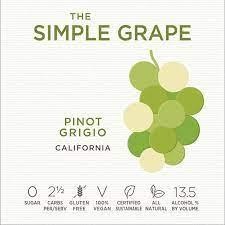 The Simple Grape Pinot Gris Bottle