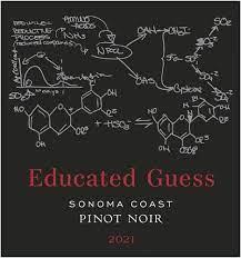 Educated Guess Pinot Noir Bottle