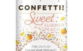 Confetti Sweet Summer Peach Bottle-Cooler/Lounge