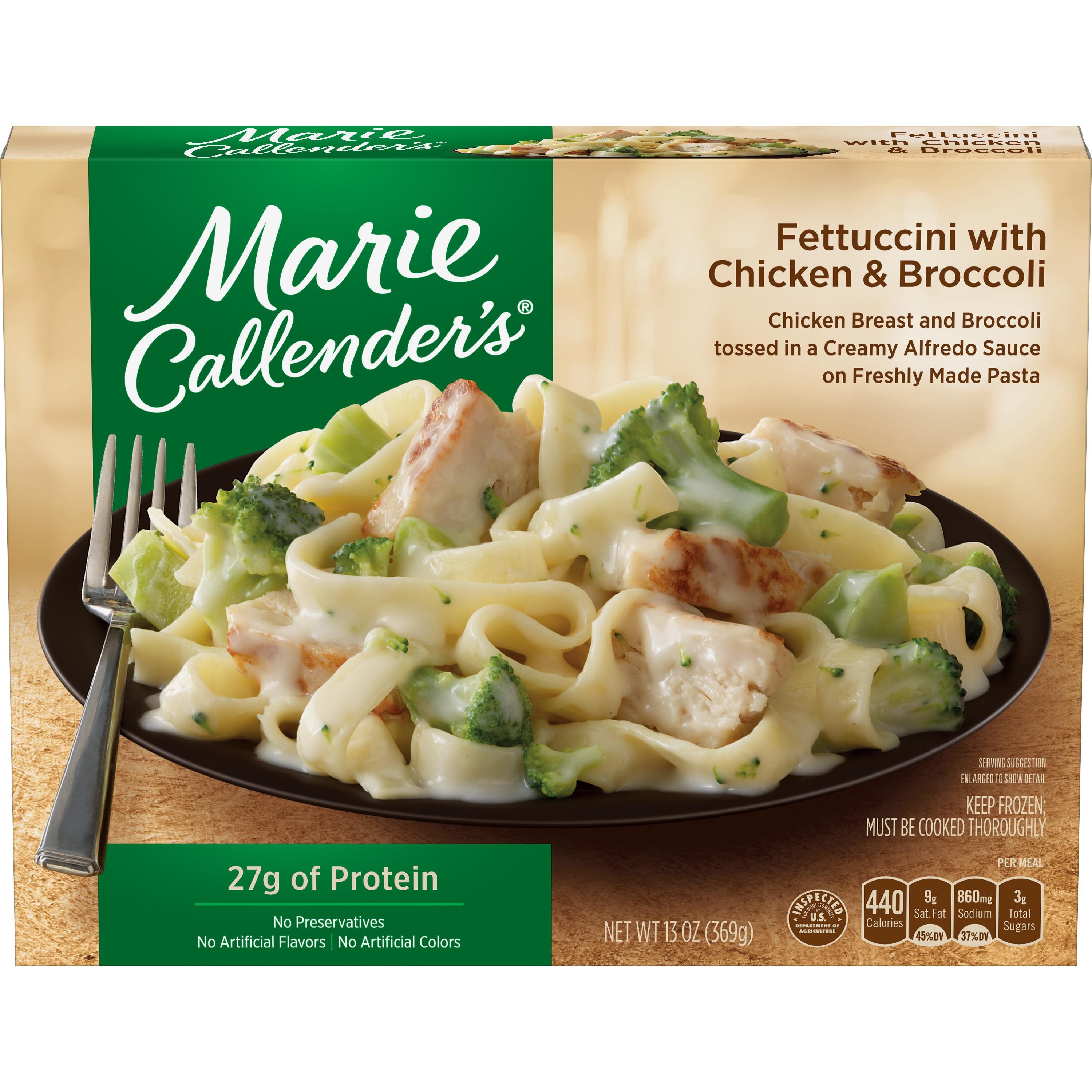 Marie Callender's Fettuccine with Chicken & Broccoli, 13 Oz