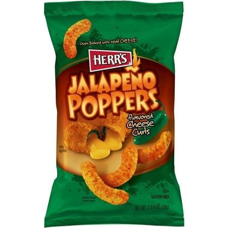 Herr Jalapeño Poppers Flavored Cheese Curls