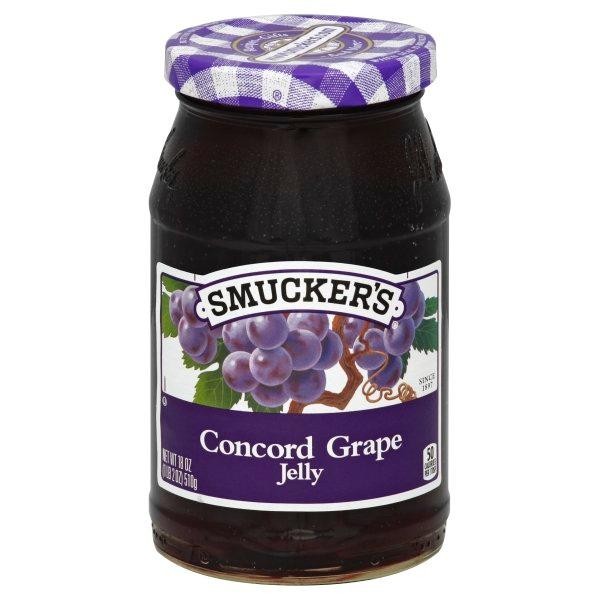 Smucker's Concord Grape Jelly Spread - 18.0 Oz