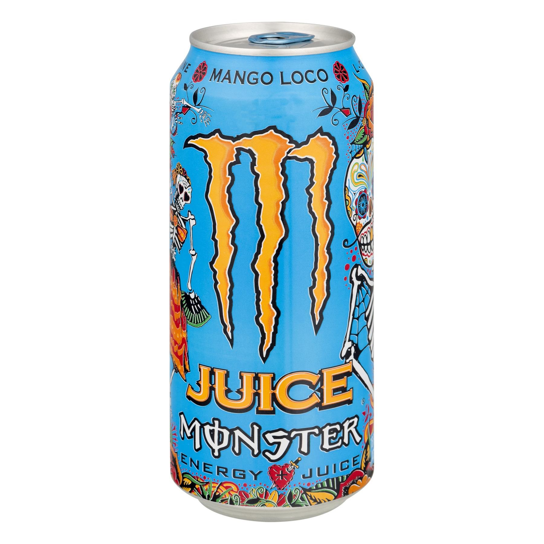 1 pk Monster Energy Juice Mango Loco (16 oz)