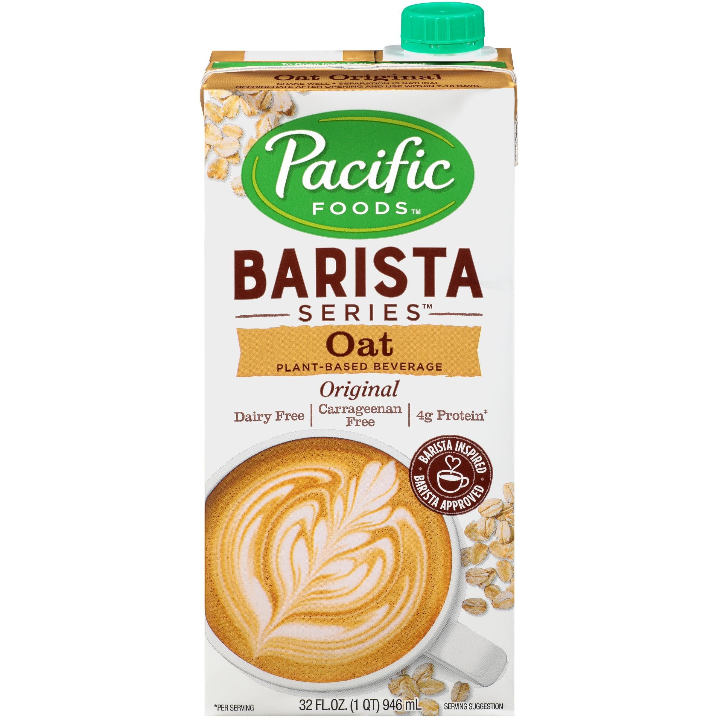 Pacific Foods Barista Series Original Oat Plant-Based Beverage  32 Oz