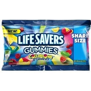 Life Savers Gummies, 4.2-Ounce Collision Pouch (Pack of 15)