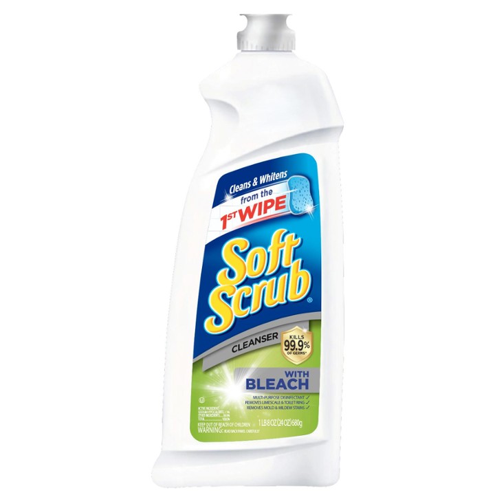 Soft Scrub Cleanser with Bleach Surface Cleaner - 24.0 Oz
