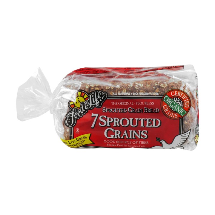 Food for Life: Organic 7 Key Sprouted Whole Grain Bread, 24 Oz (2624904)