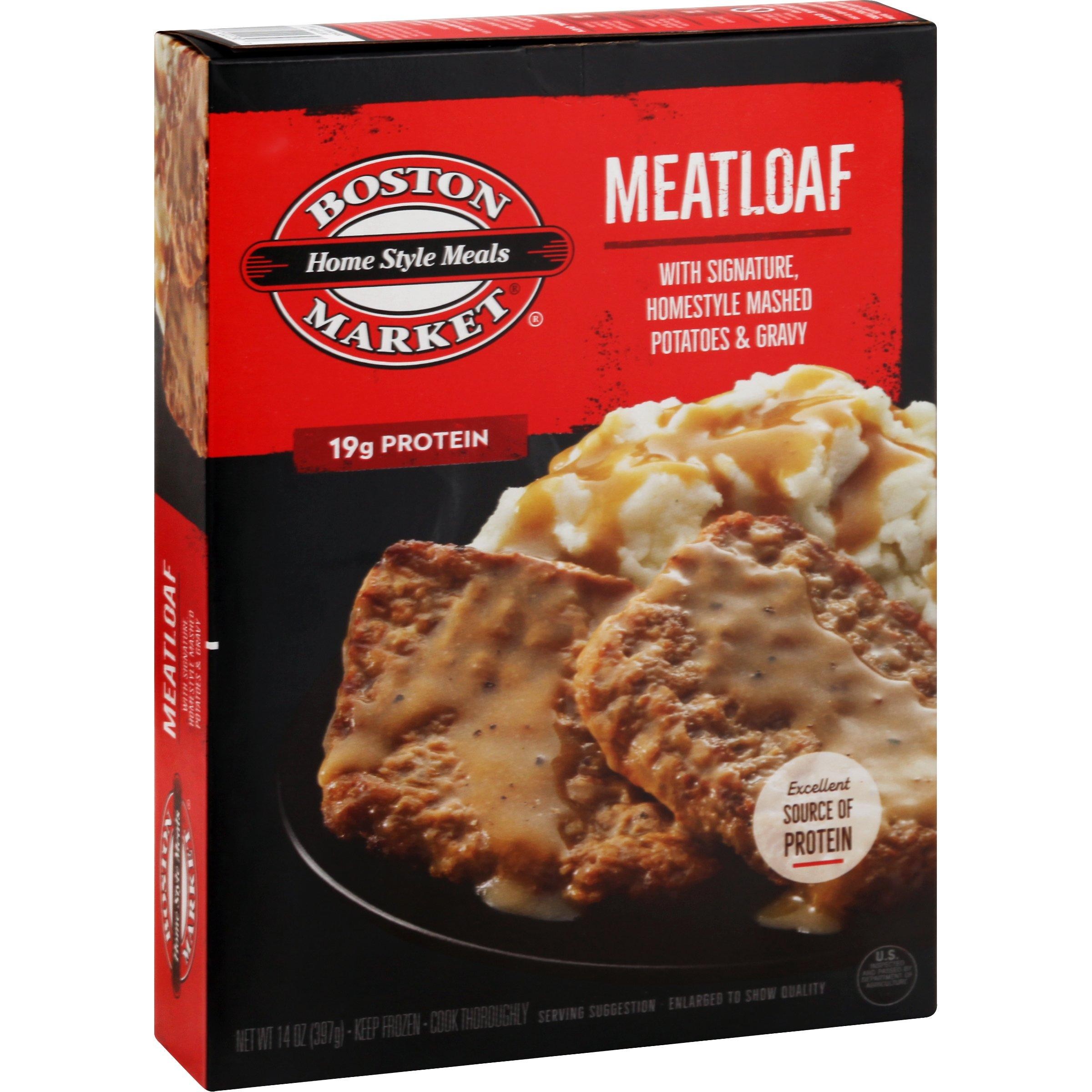 Meatloaf with Mashed Potatoes & Traditional Brown Gravy