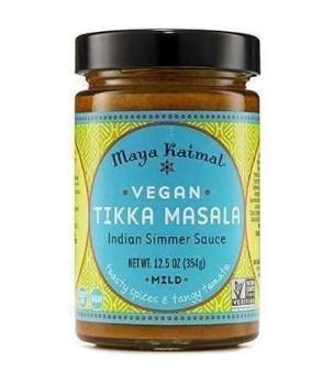 Maya Kaimal Vegan Tikka Masala Simmer Sauce 12.5 Oz Jar