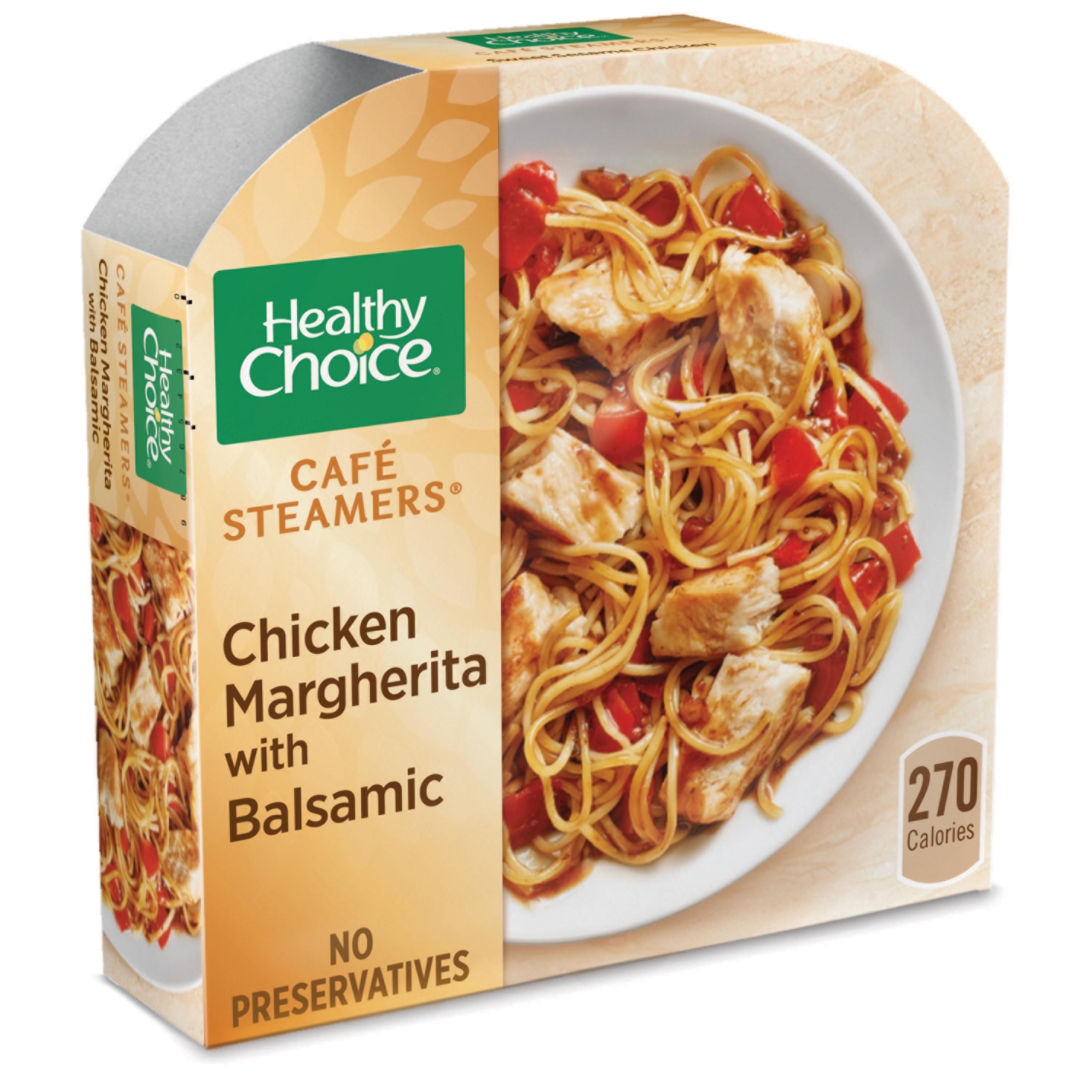 Healthy Choice Cafe Steamers Frozen Dinner Chicken Margherita with Balsamic 9.5 Ounce