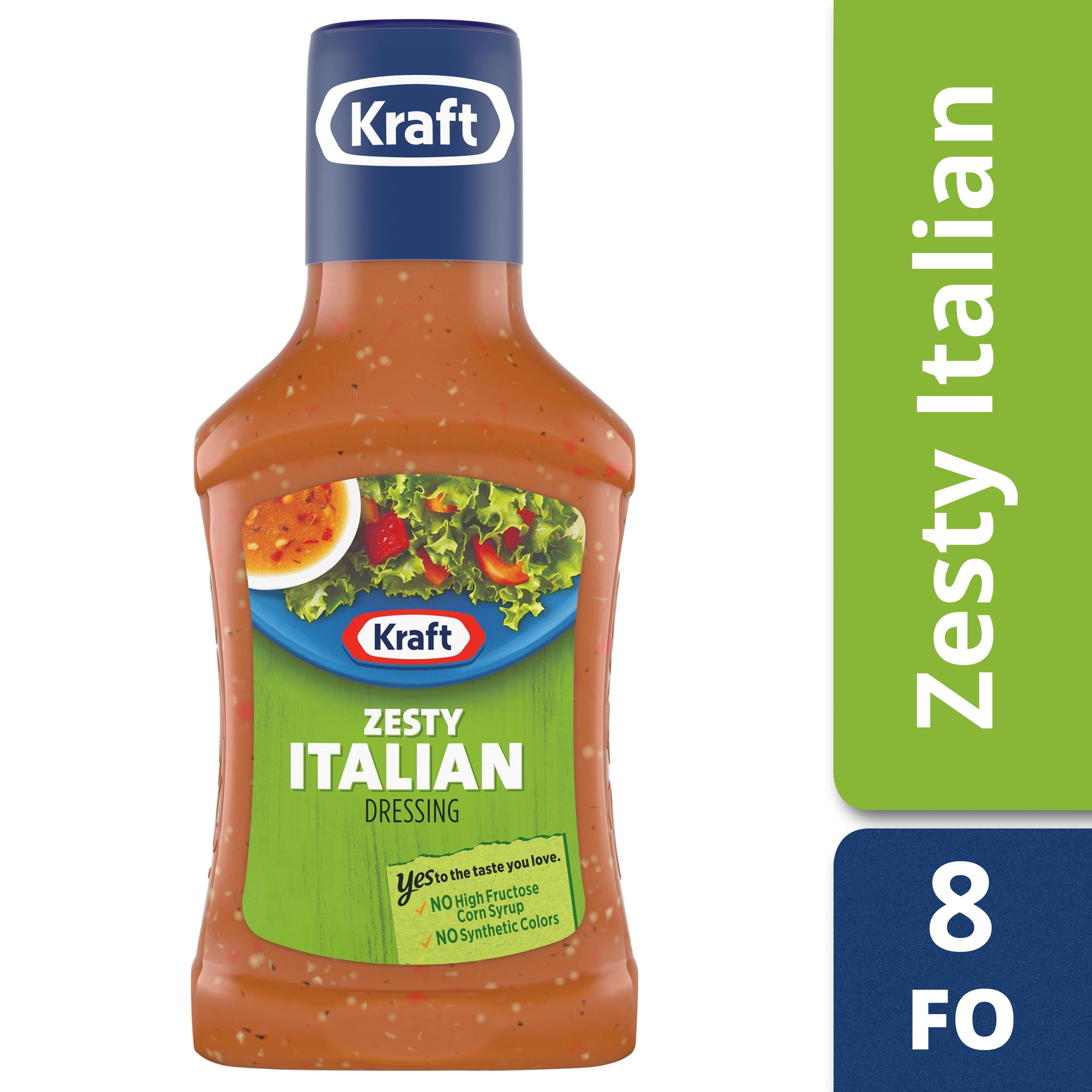 Kraft Zesty Italian Salad Dressing 8oz