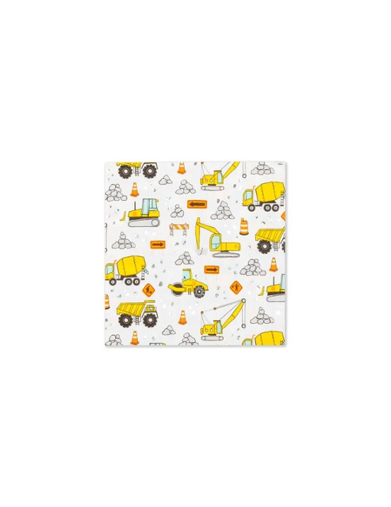 Under Construction Large Napkins - 16 Pk.