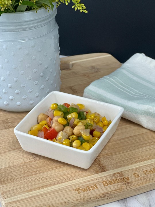 Roasted Corn & Chickpea Salad