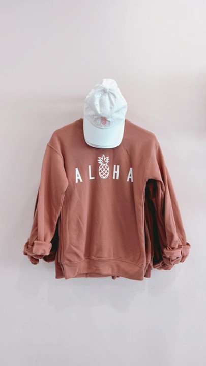 Aloha Crewneck sweatshirt