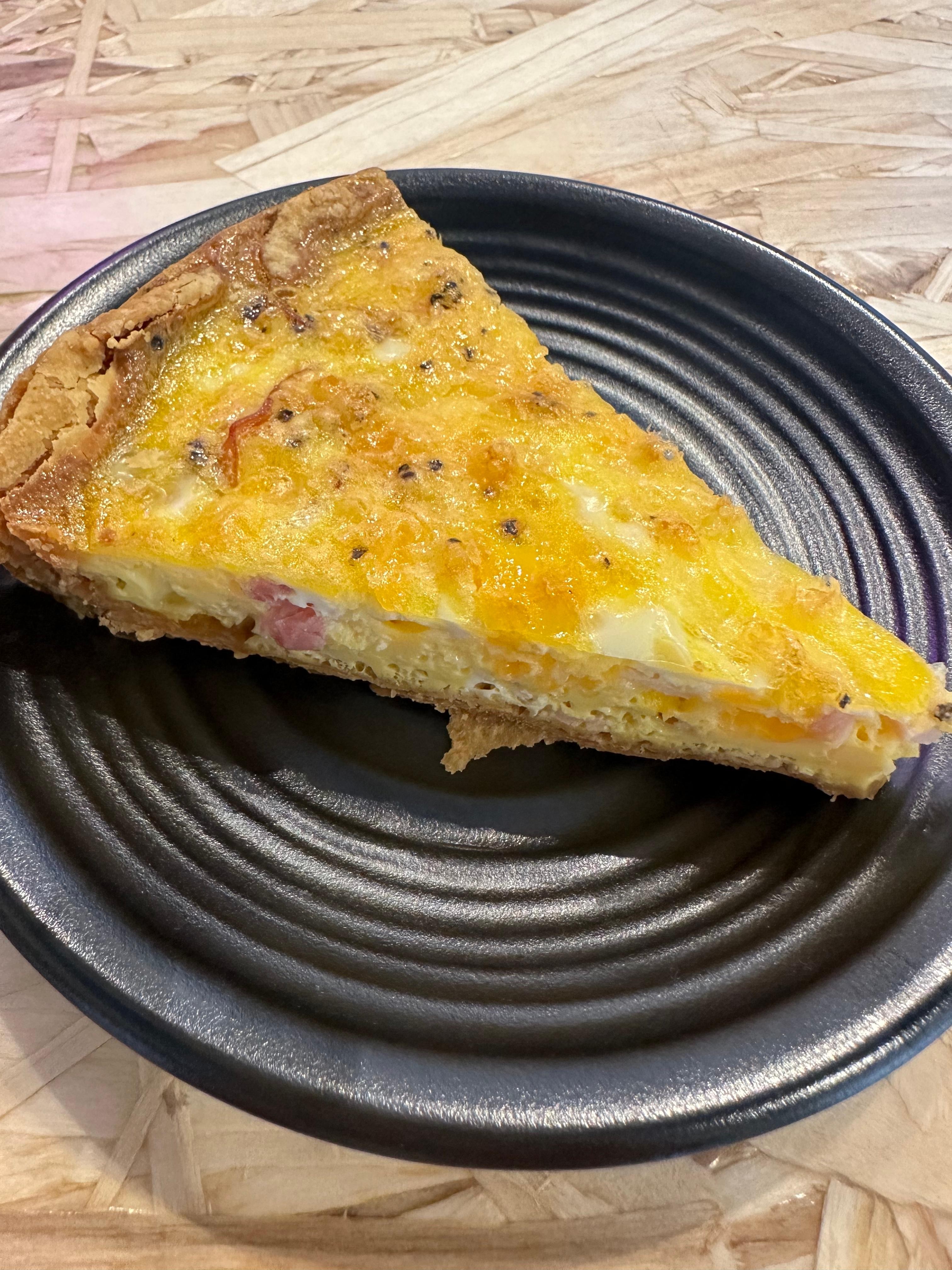 House made quiche
