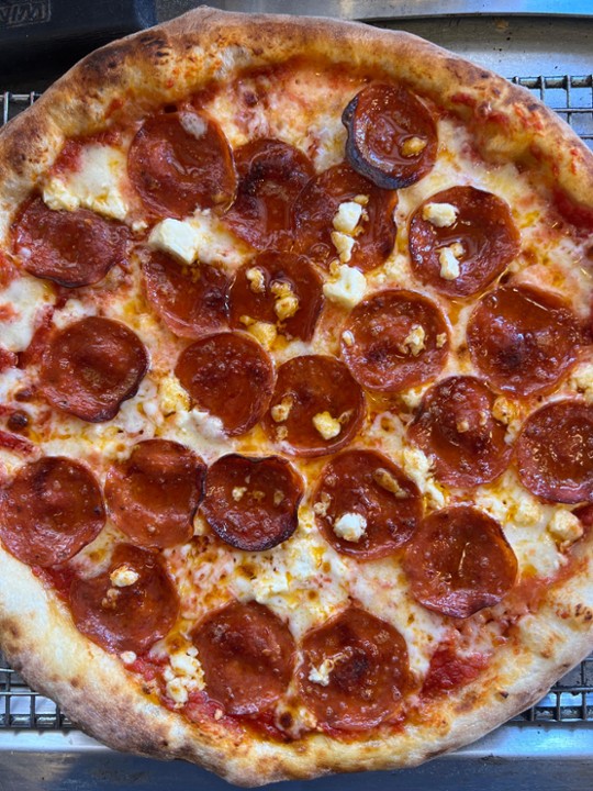 Feta Pepperoni Pizza