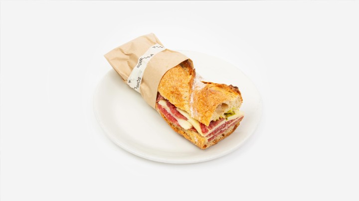 Away: Salami & Cheese Sandwich