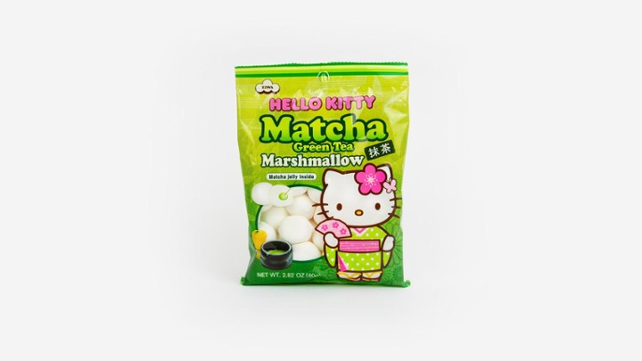 Hello Kitty Matcha Marshmallows