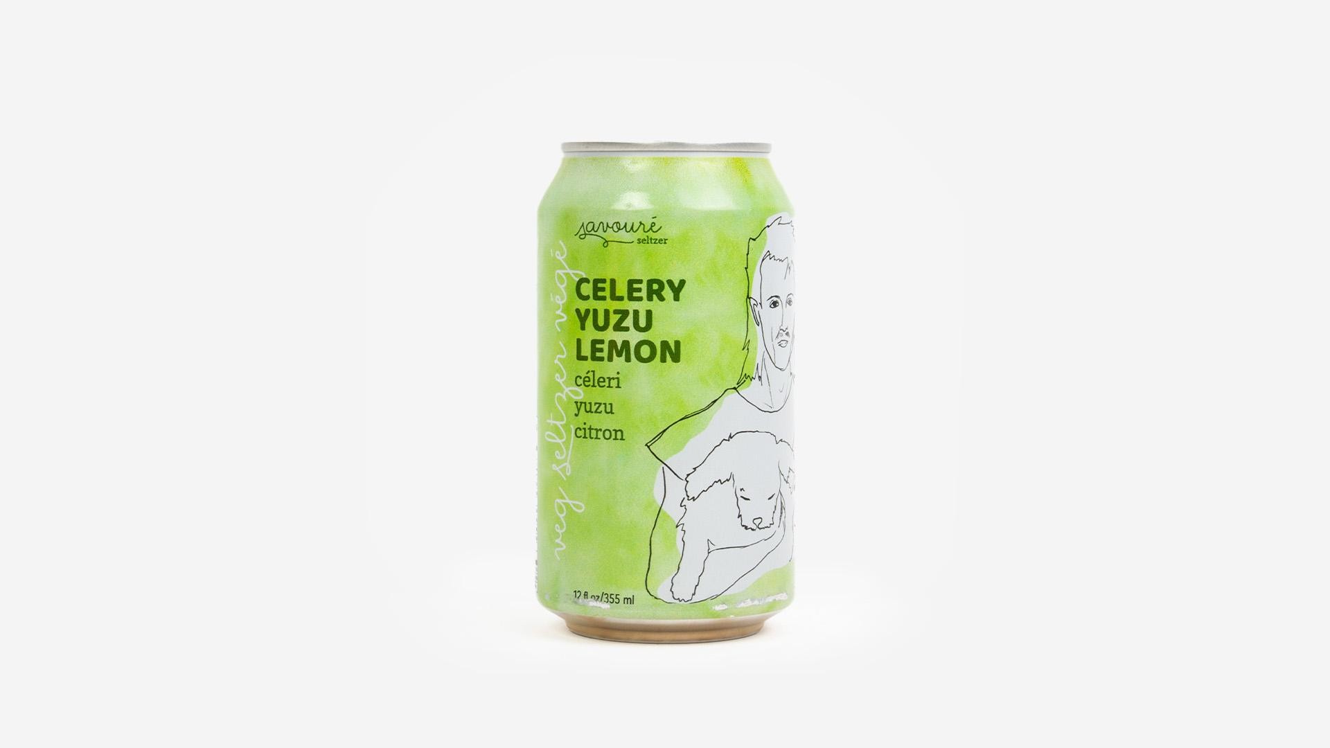 Savouré Celery Yuzu Lemon Seltzer