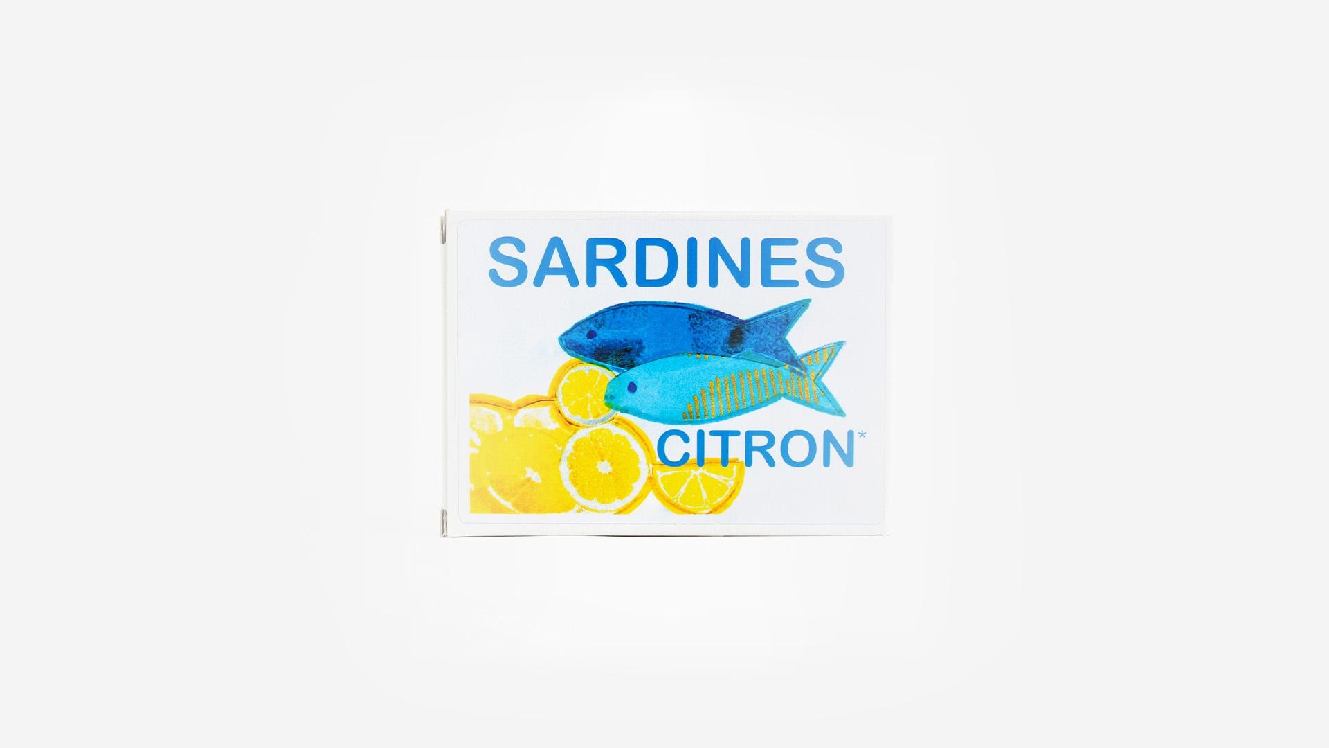 Capitaine Nat' Sardines in Organic EVOO & Lemon