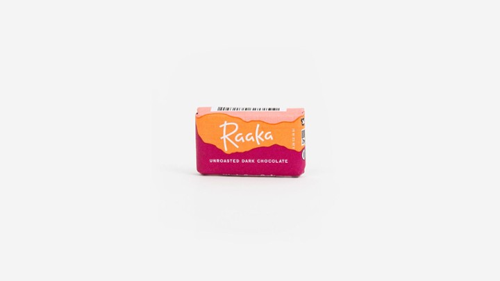 *teeny tiny* Raaka 71% Pink Salt Unroasted Chocolate