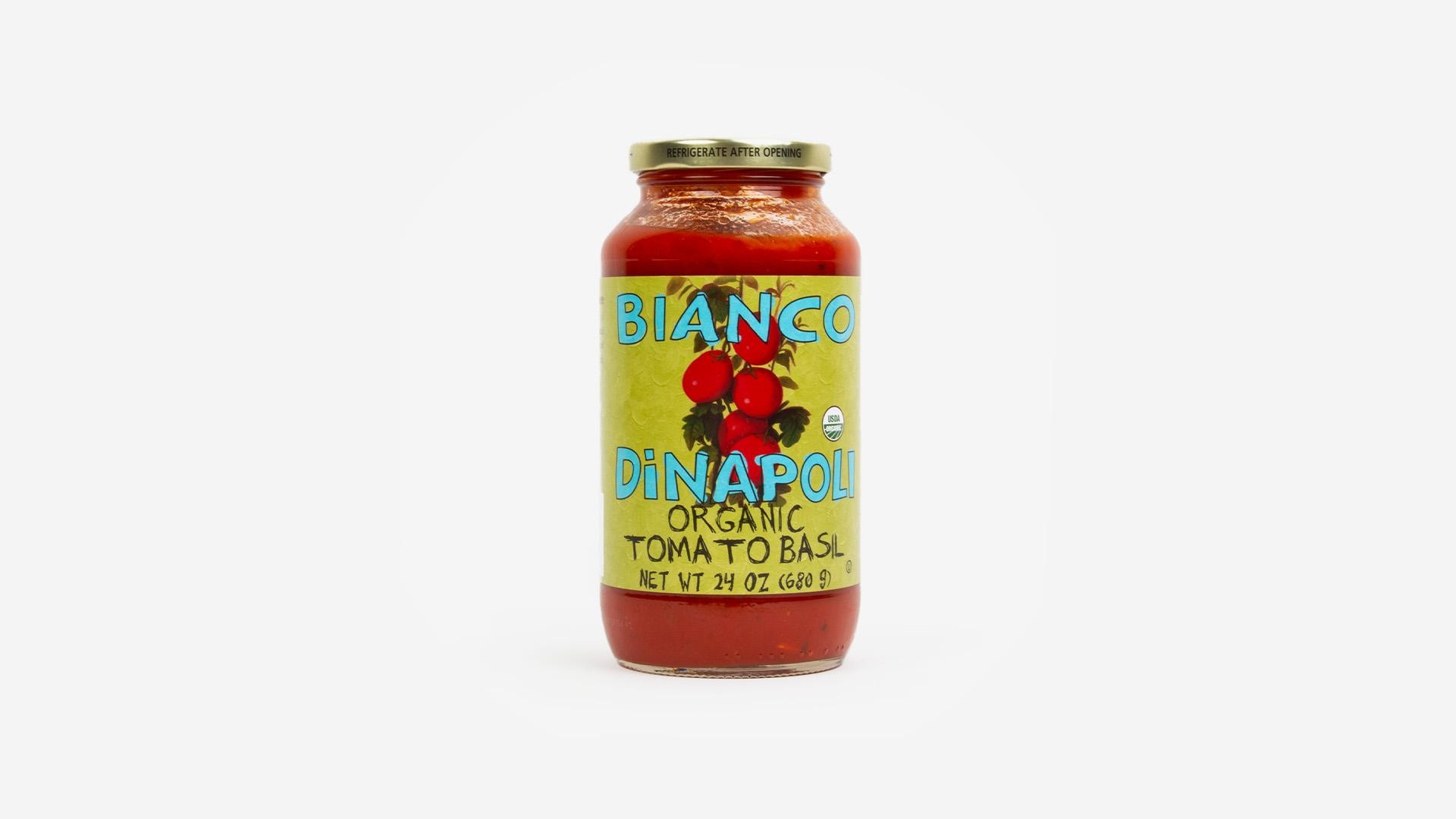 Bianco DiNapoli Basil Tomato Sauce