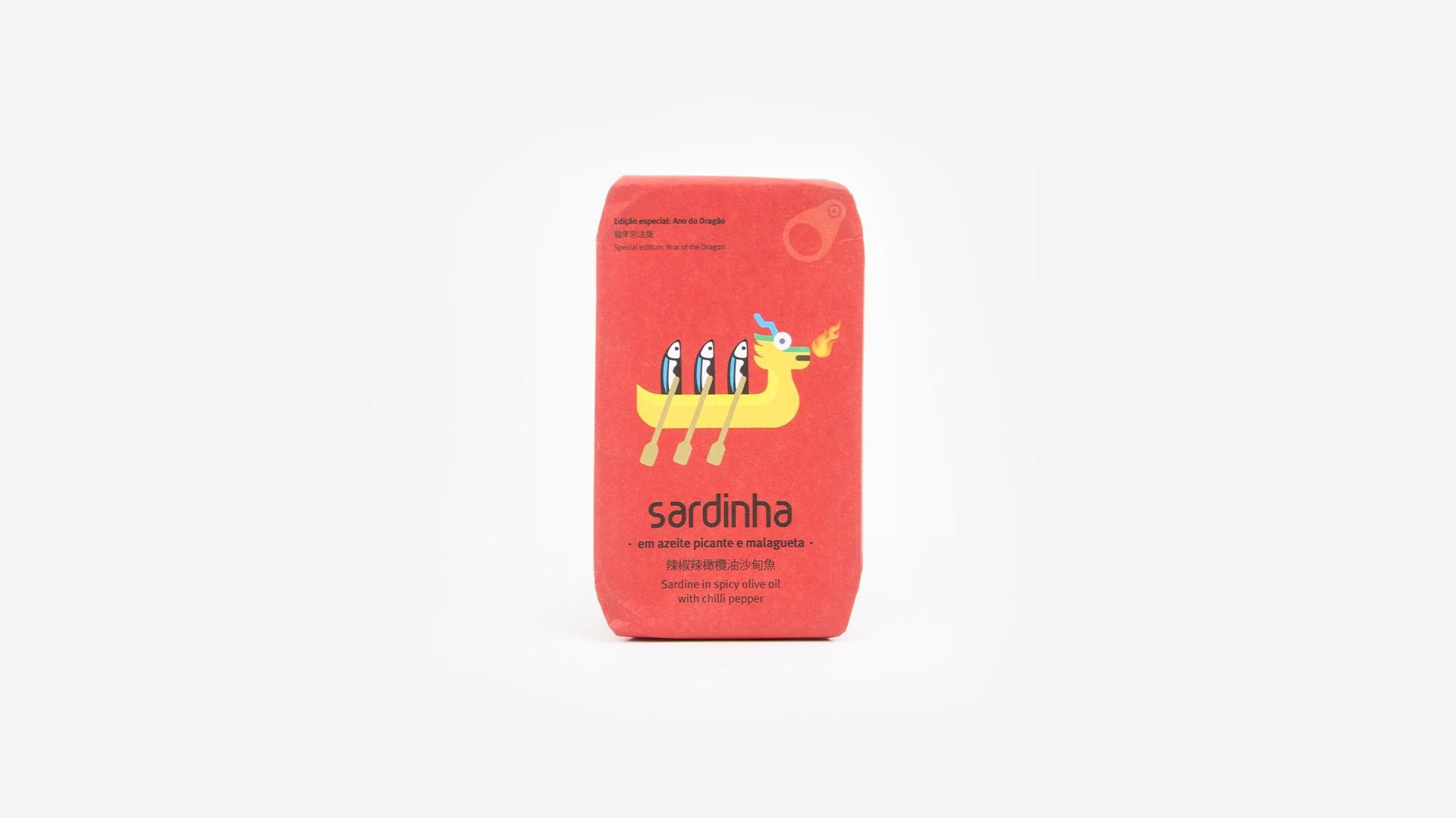 Sardinha Year of the Dragon Spicy Olive Oil Sardines