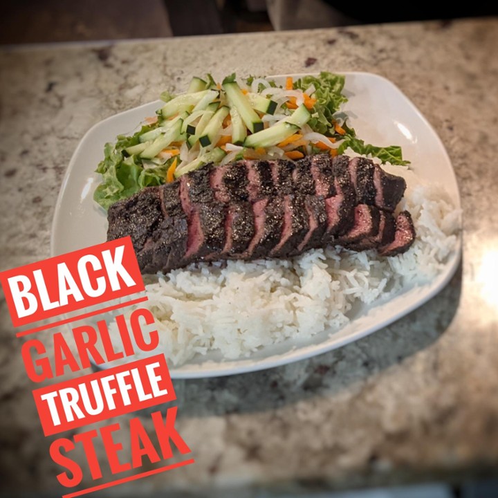 Black Garlic Truffle Steak