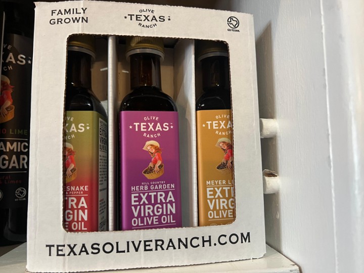 Gift Box of 3 Texas Olive Ranch products