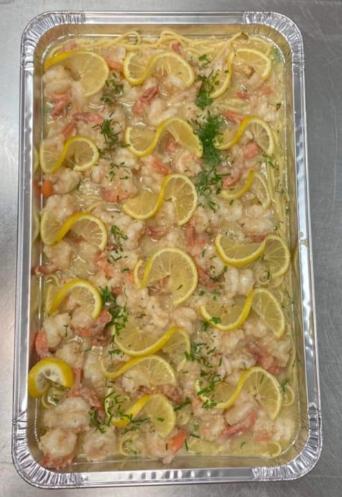 Shrimp Scampi (Sauteed in lemon, white wine and butter sauce)