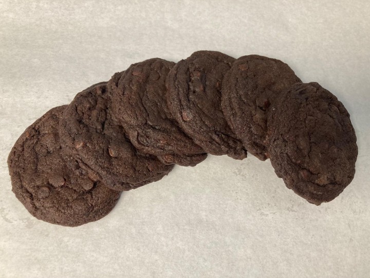 Double Chocolate Cookie - Half Dozen (6)
