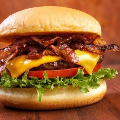 Bacon Cheddar Cheese Burger