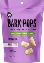 Bixbi - Bark Pops 4oz - Rotisserie Chicken