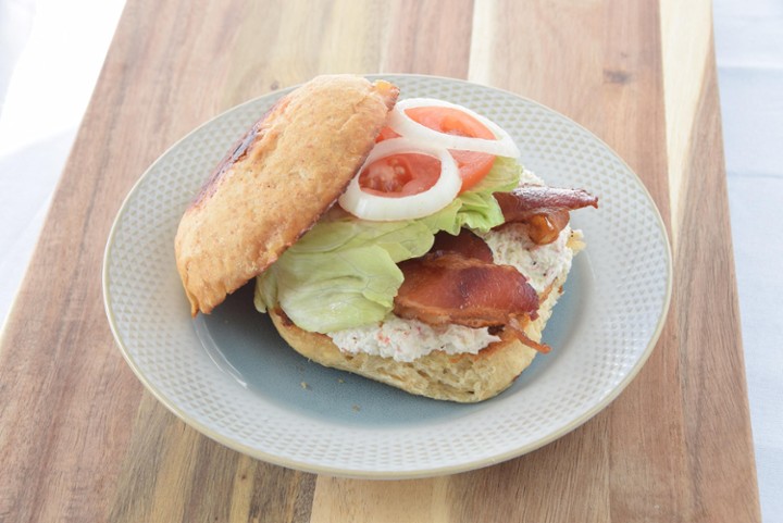 Crab and Bacon Sandwich